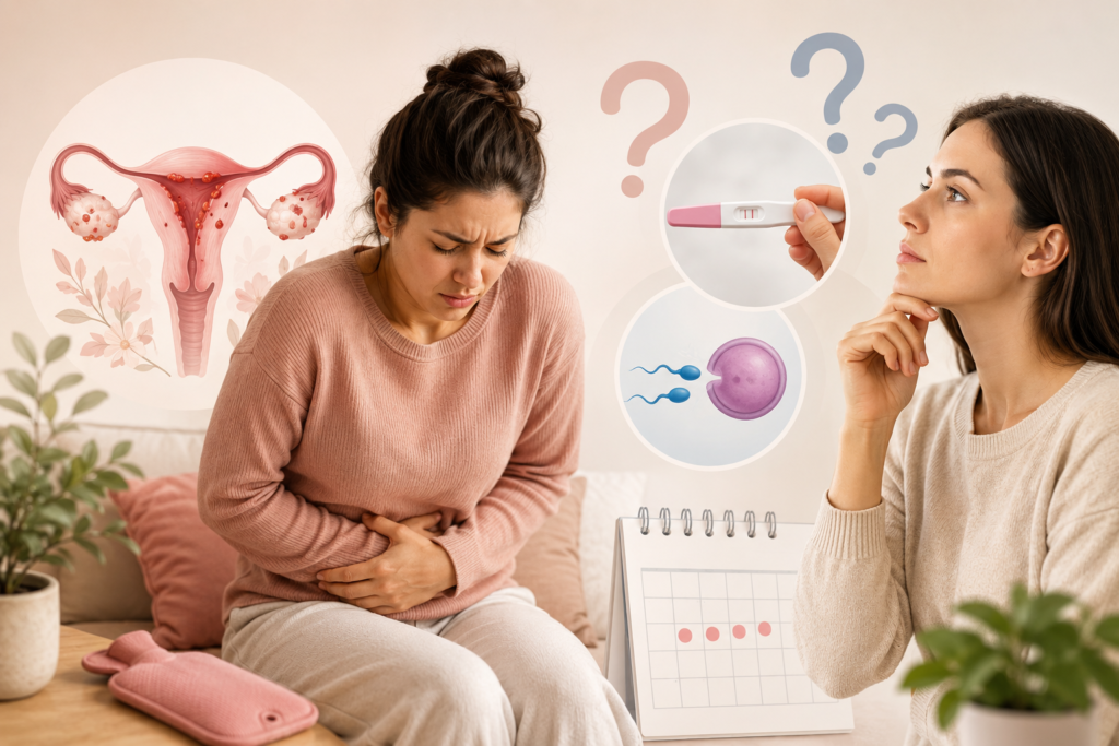 What Painful Periods May Mean and Common Fertility Questions