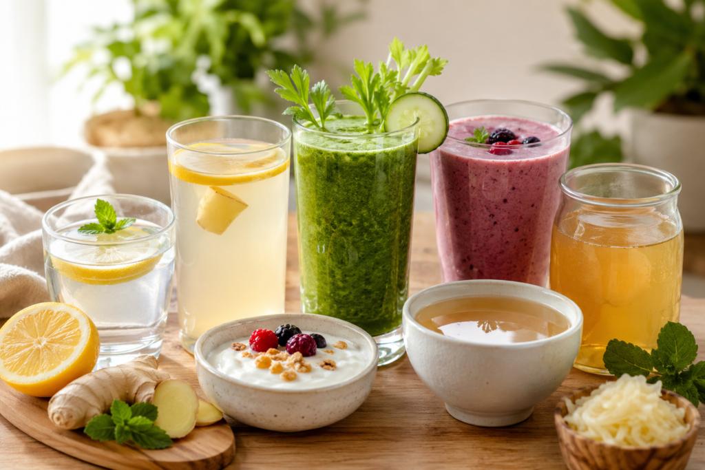 Best Morning Drinks for Better Gut Health