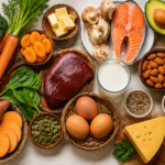 Vitamin A, D, and E