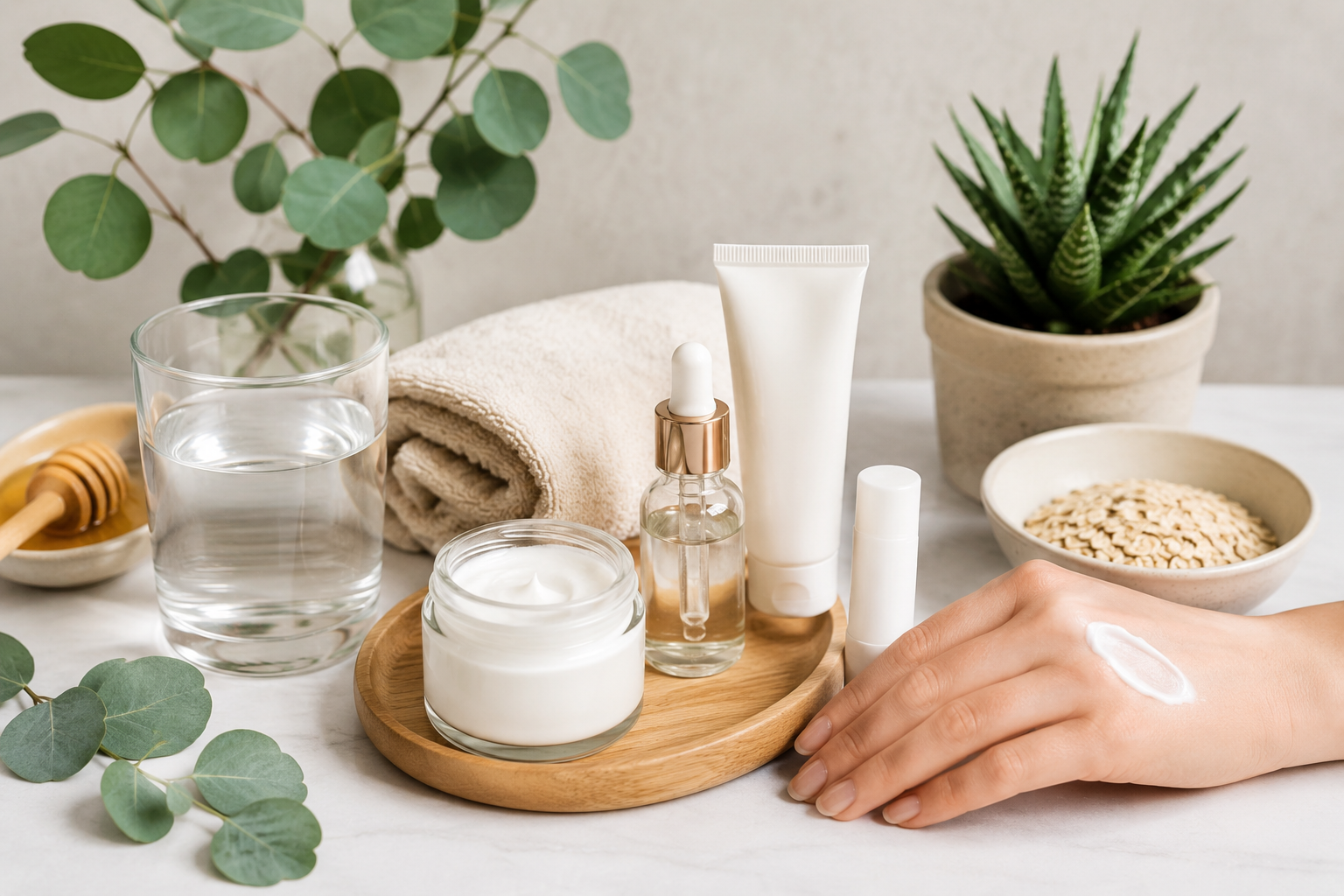 Dry skin care