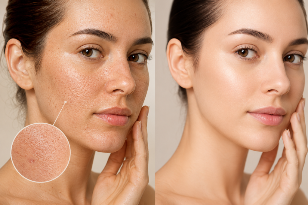 Skin texture